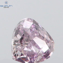 0.04 CT Heart Shape Natural Diamond Pink Color SI2 Clarity (2.05 MM)