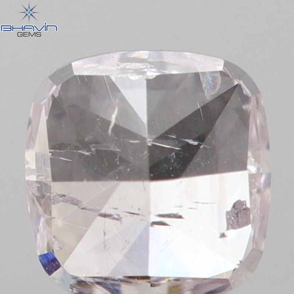 0.18 CT Cushion Shape Natural Diamond Pink Color SI2 Clarity (2.75 MM)