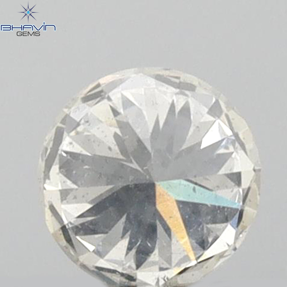 0.29 CT Round Shape Natural Loose Diamond White Color SI1 Clarity (4.27 MM)