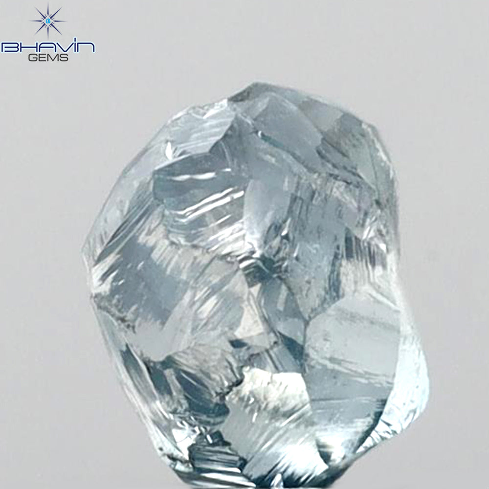 0.49 CT ラフシェイプ ナチュラル ダイヤモンド ピンク色 I3 クラリティ (4.90 MM)