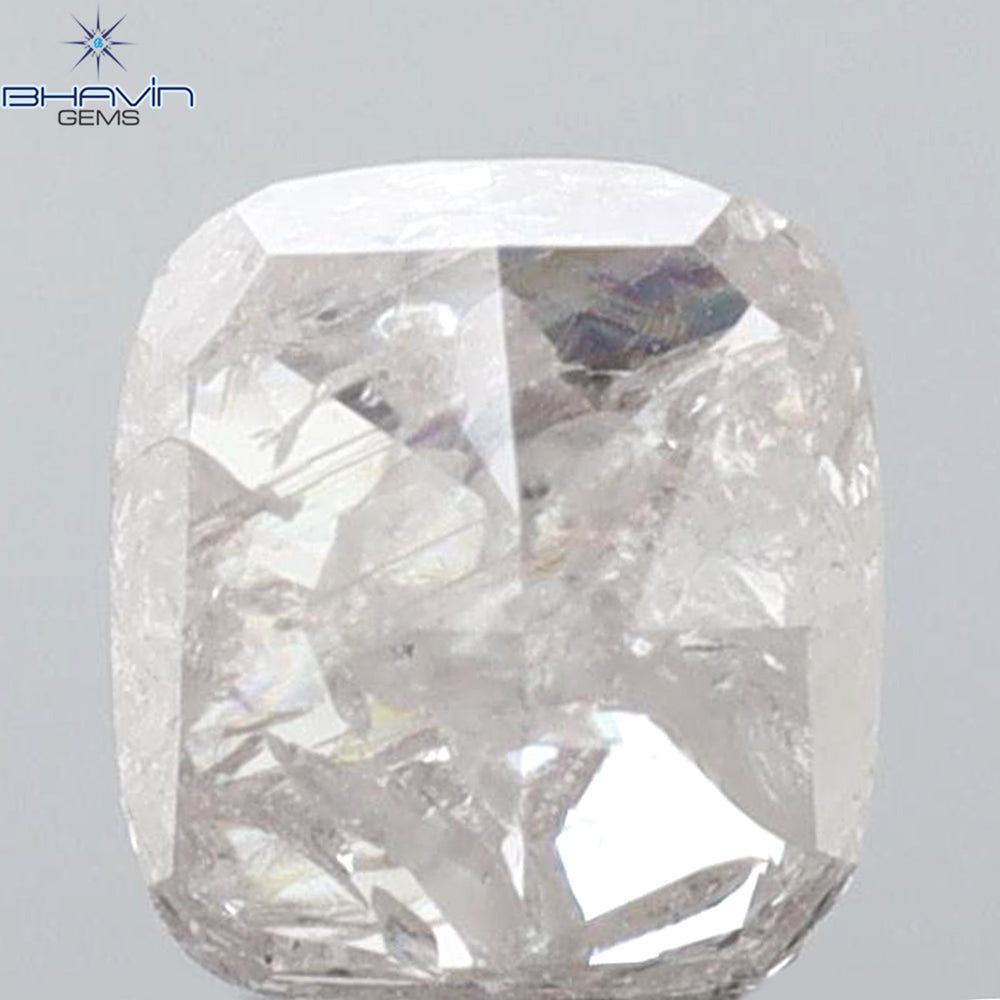 0.05 CT クッションシェイプ 天然ダイヤモンド ピンクカラー VS2 クラリティ (2.28 MM)