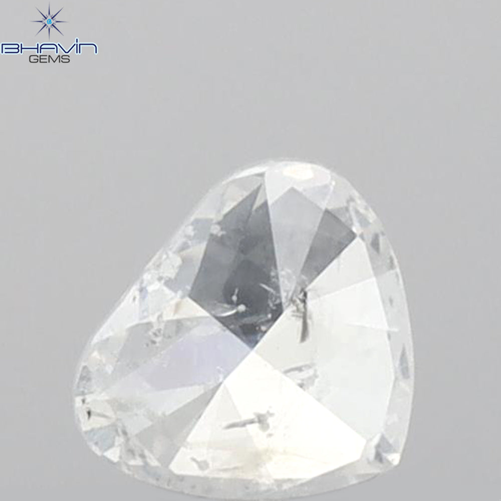 0.25 CT Heart Shape Natural Diamond White Color I1 Clarity (4.28 MM)