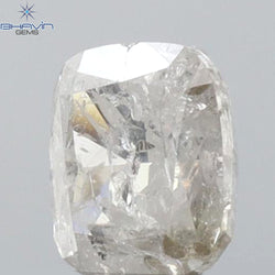 0.05 CT クッションシェイプ 天然ダイヤモンド ピンクカラー VS2 クラリティ (2.28 MM)