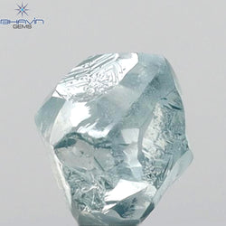 0.49 CT ラフシェイプ ナチュラル ダイヤモンド ピンク色 I3 クラリティ (4.90 MM)