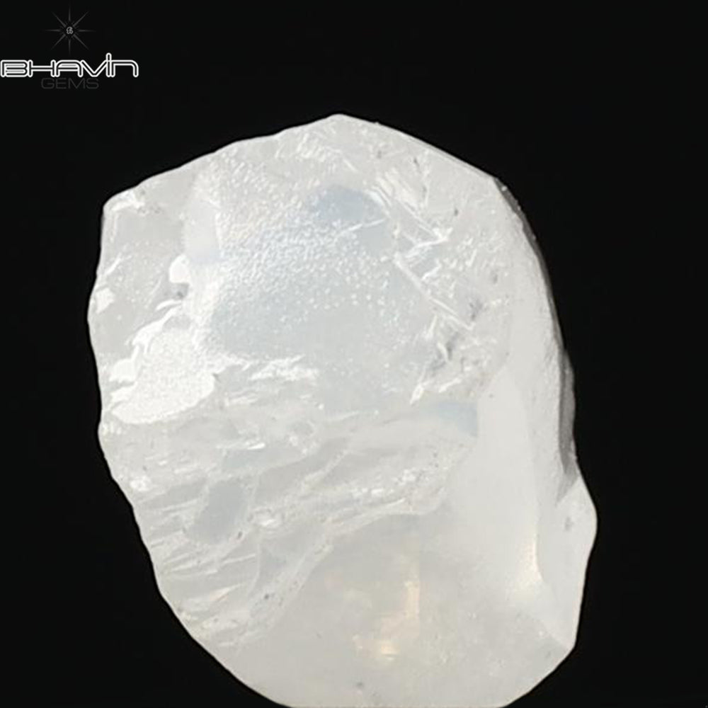 0.85 CT Rough Shape Natural Diamond White Color (4.91 MM)