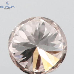 0.03 CT Round Shape Natural Diamond Pink (Argyle) Color VS2 Clarity (1.93 MM)