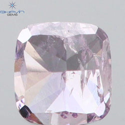0.06 CT Cushion Shape Natural Diamond Pink Color I1 Clarity (2.15 MM)