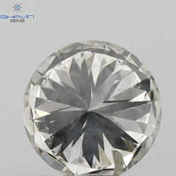 0.40 CT Round Shape Natural Loose Diamond White Color SI1 Clarity (4.73 MM)