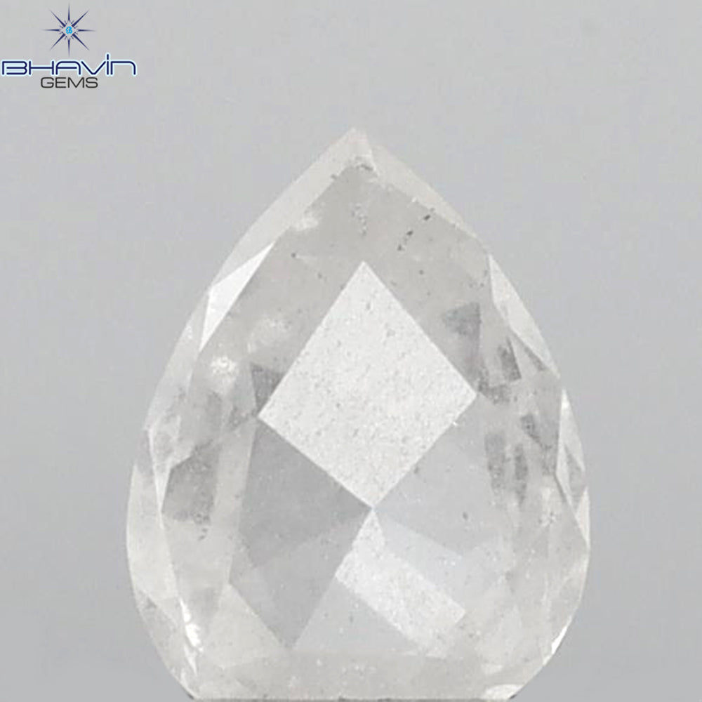 0.23 CT Pear Shape Natural Diamond White Color I1 Clarity (5.04 MM)