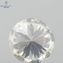 0.30 CT Round Shape Natural Loose Diamond White Color SI1 Clarity (4.34 MM)