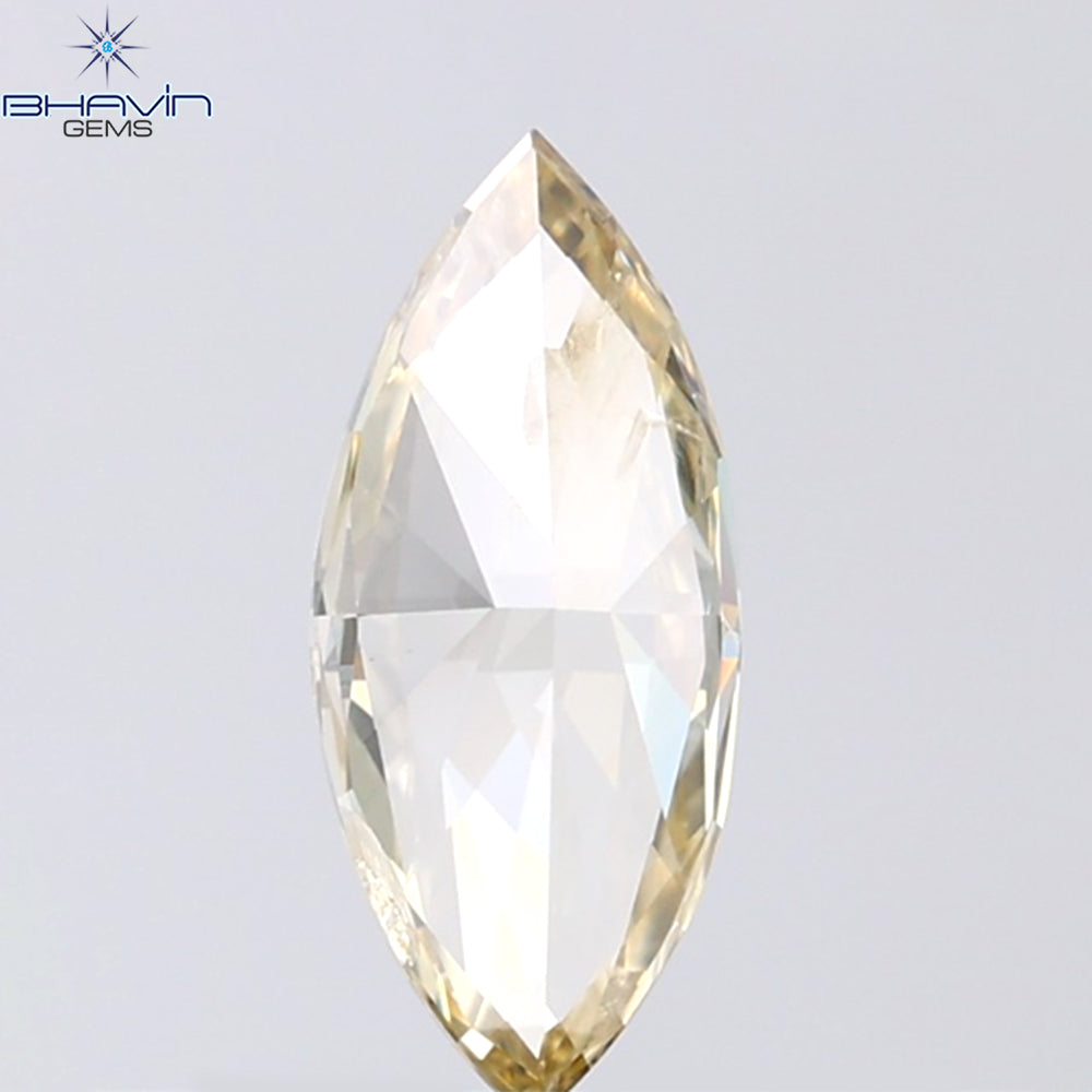 1.02 CT Marquise Shape Natural Diamond Yellow Color SI2 Clarity (11.06 MM)