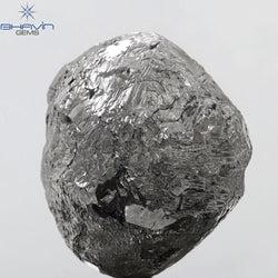 18.88 CT Rough Shape Natural Diamond Salt And Pepper Color I3 Clarity