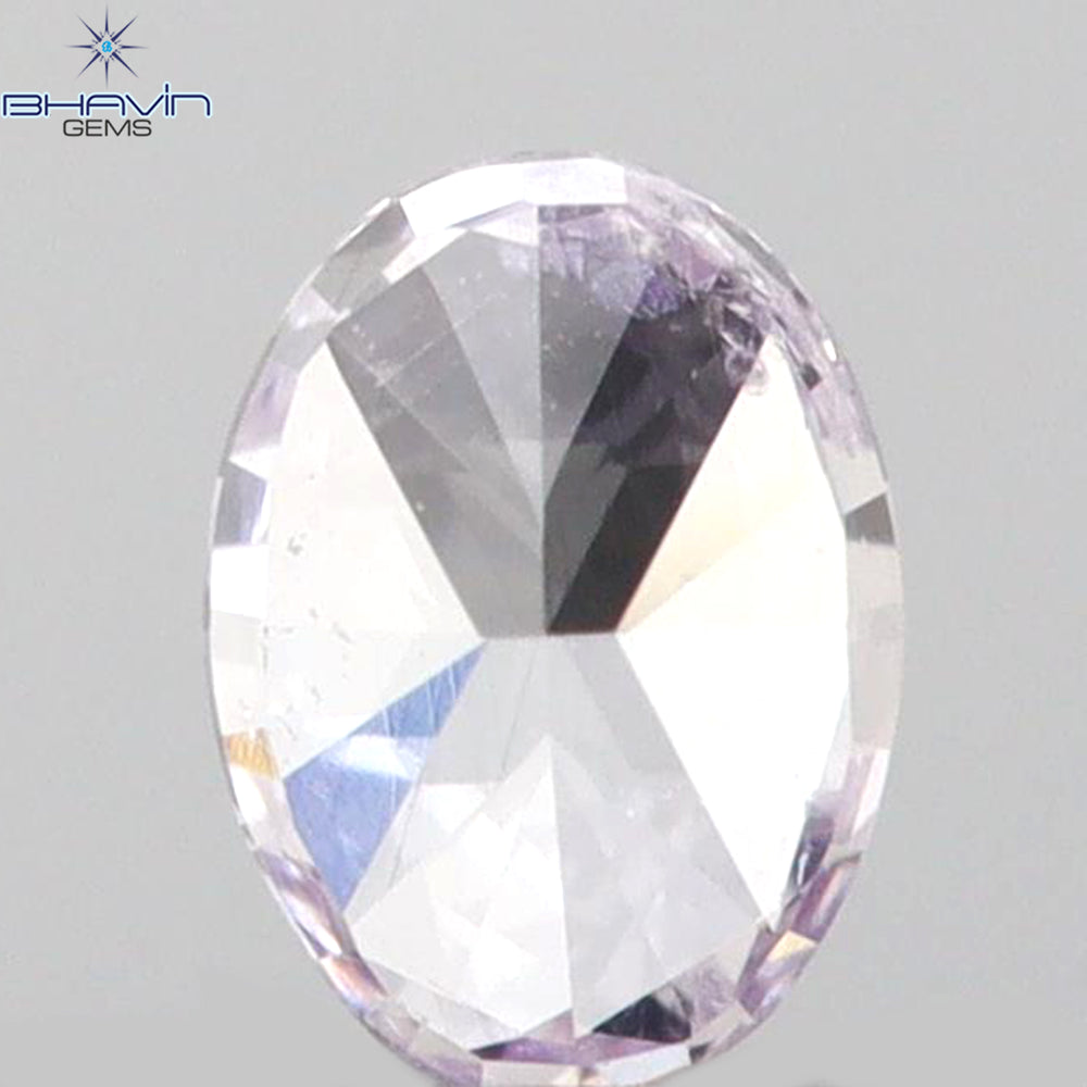 0.08 CT Oval Shape Natural Diamond Pink Color SI1 Clarity (3.06 MM)