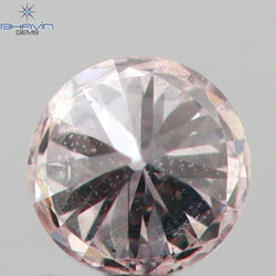 0.03 CT Round Shape Natural Diamond Pink (Argyle) Color VS2 Clarity (1.97 MM)
