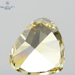 0.15 CT Heart Shape Natural Diamond Green (Chameleon) Color VS1 Clarity (3.53 MM)