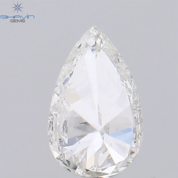0.27 CT Pear Shape Natural Loose Diamond White Color I1 Clarity (5.50 MM)