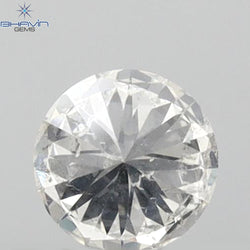 0.31 CT Round Shape Natural Loose Diamond White Color SI2 Clarity (4.36 MM)