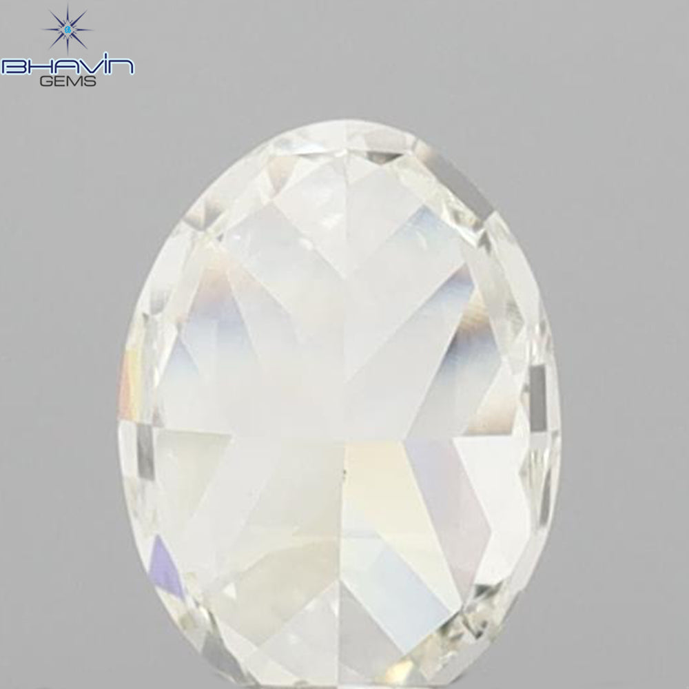0.41 CT Oval Shape Natural Diamond Yellow Color VVS1 Clarity (5.18 MM)