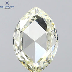0.64 CT Marquise Shape Natural Diamond Yellowish White Color VVS1 Clarity (7.55 MM)
