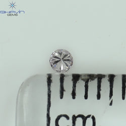 0.02 CT Round Shape Natural Diamond Pink (Argyle) Color SI2 Clarity (1.57 MM)