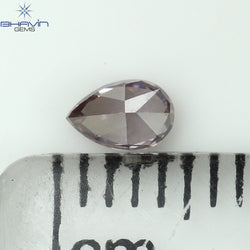 0.15 CT Pear Shape Natural Diamond Pink Color VS1 Clarity (4.19 MM)