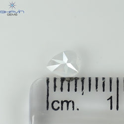 0.34 CT Pear Shape Natural Diamond White Color VS2 Clarity (4.94 MM)