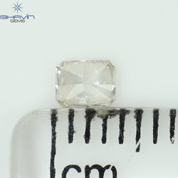 0.16 CT Radiant Shape Natural Diamond Pink Color SI1 Clarity (3.58 MM)