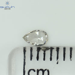 0.10 CT Pear Shape Natural Diamond Pink Color VS1 Clarity (3.97 MM)
