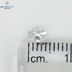 0.27 CT Oval Shape Natural Diamond White Color SI1 Clarity (4.33 MM)