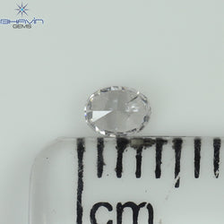 0.12 CT Oval Shape Natural Diamond Pink Color SI1 Clarity (3.50 MM)