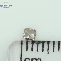 0.07 CT Cushion Shape Natural Diamond Pink Color SI1 Clarity (2.37 MM)