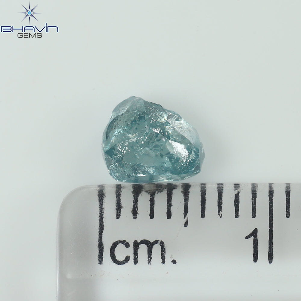 0.49 CT ラフシェイプ ナチュラル ダイヤモンド ピンク色 I3 クラリティ (4.90 MM)