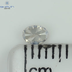 0.19 CT Oval Shape Natural Diamond White Color SI2 Clarity (3.88 MM)