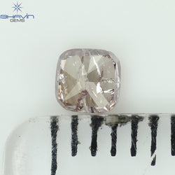 0.22 CT Cushion Shape Natural Diamond Pink Color I3 Clarity (3.31 MM)
