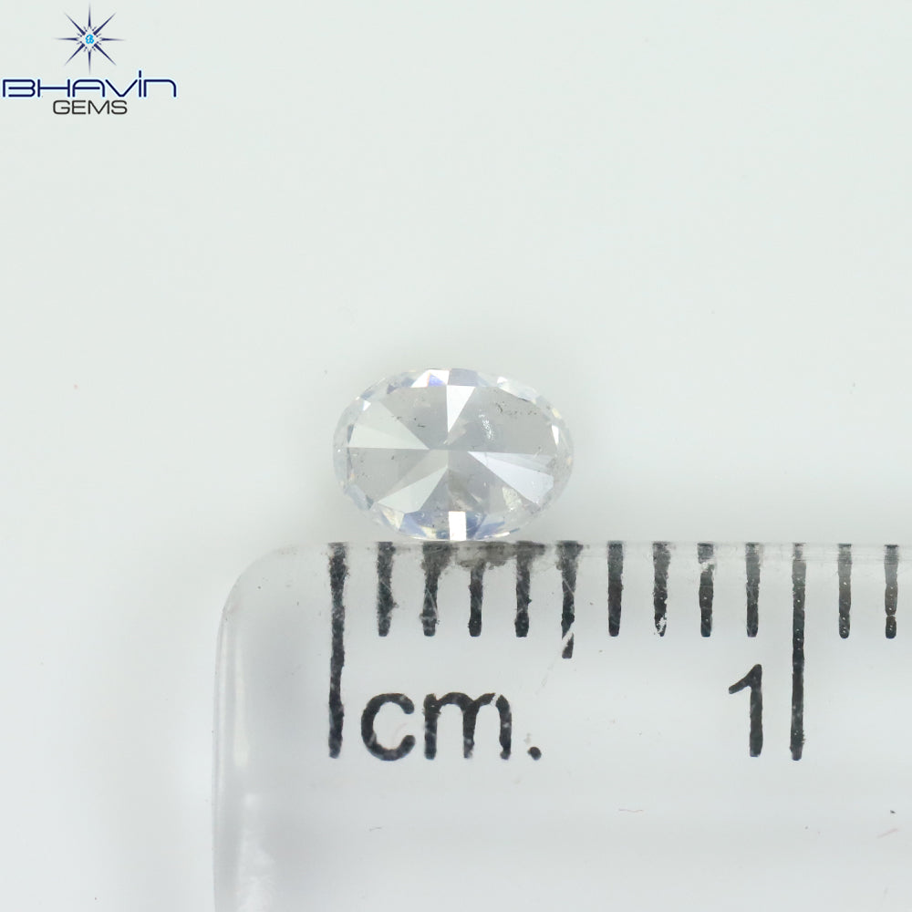 0.40 CT Oval Shape Natural Diamond White Color SI2 Clarity (4.90 MM)