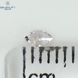 0.07 CT Marquise Shape Natural Loose Diamond Pink Color VS1 Clarity (3.64 MM)