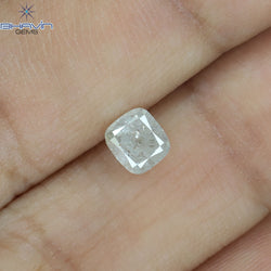 0.05 CT クッションシェイプ 天然ダイヤモンド ピンクカラー VS2 クラリティ (2.28 MM)