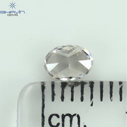 GIA Certified 0.41 CT Oval Shape Natural Diamond Pink Color I2 Clarity (5.10 MM)