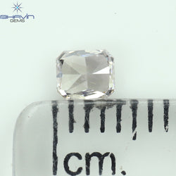 GIA Certified 0.25 CT Radiant Diamond Brown Pink Color Natural Loose Diamond I2 Clarity (3.68 MM)