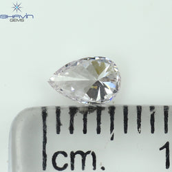 GIA Certified 0.27 CT Pear Diamond Pink Color Natural Loose Diamond (5.48 MM)