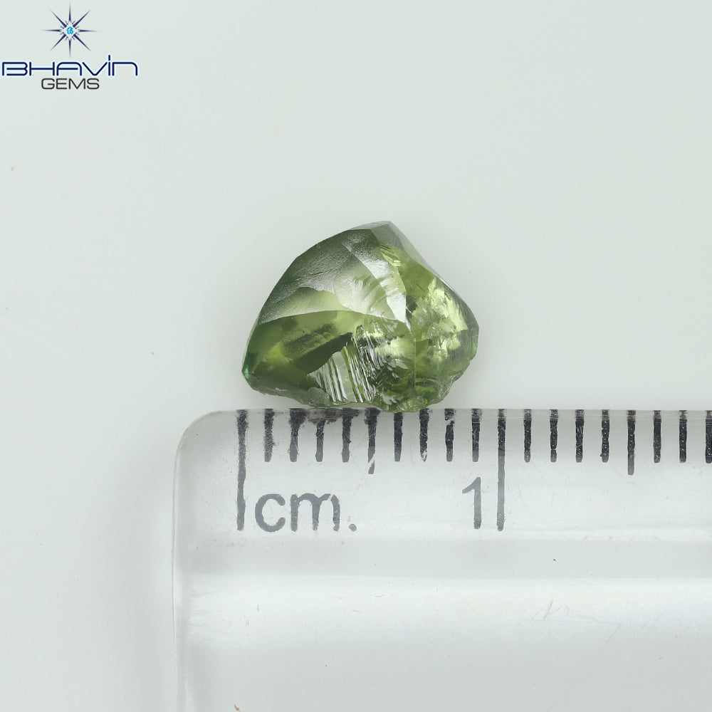 0.49 CT ラフシェイプ ナチュラル ダイヤモンド ピンク色 I3 クラリティ (4.90 MM)