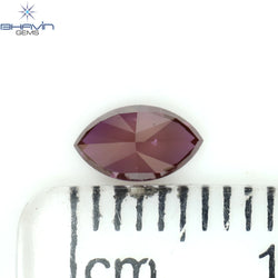 0.33 CT Marquise Shape Natural Diamond Pink Color VS2 Clarity (5.97 MM)