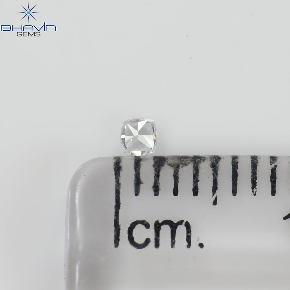 0.04 CT Cushion Shape Natural Diamond White Color VS1 Clarity (1.97 MM)