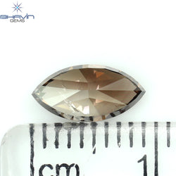 1.01 CT Marquise Shape Natural Loose Diamond Brown Color I1 Clarity (9.23 MM)