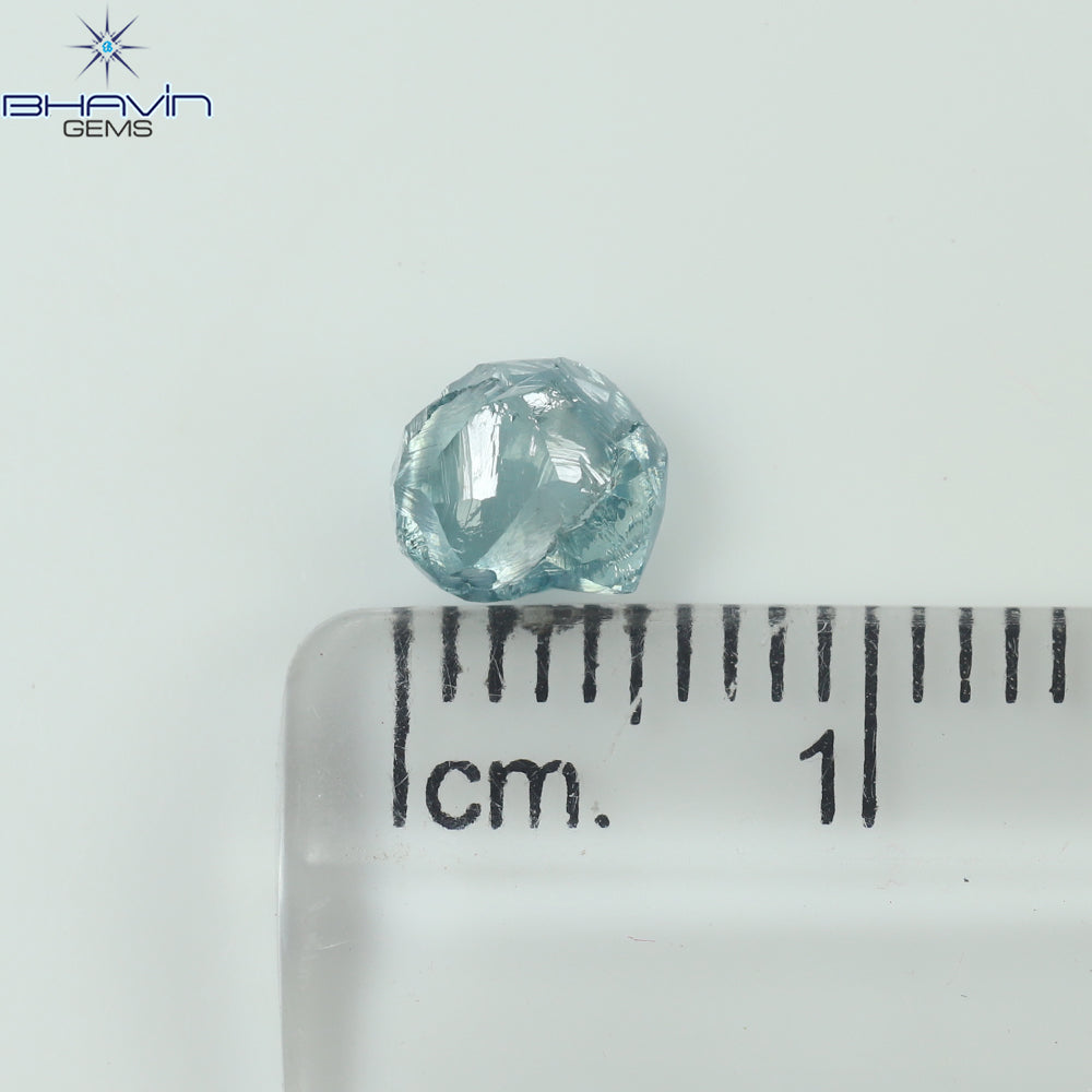 0.49 CT ラフシェイプ ナチュラル ダイヤモンド ピンク色 I3 クラリティ (4.90 MM)