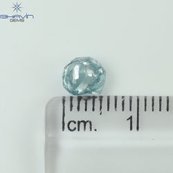 0.49 CT ラフシェイプ ナチュラル ダイヤモンド ピンク色 I3 クラリティ (4.90 MM)