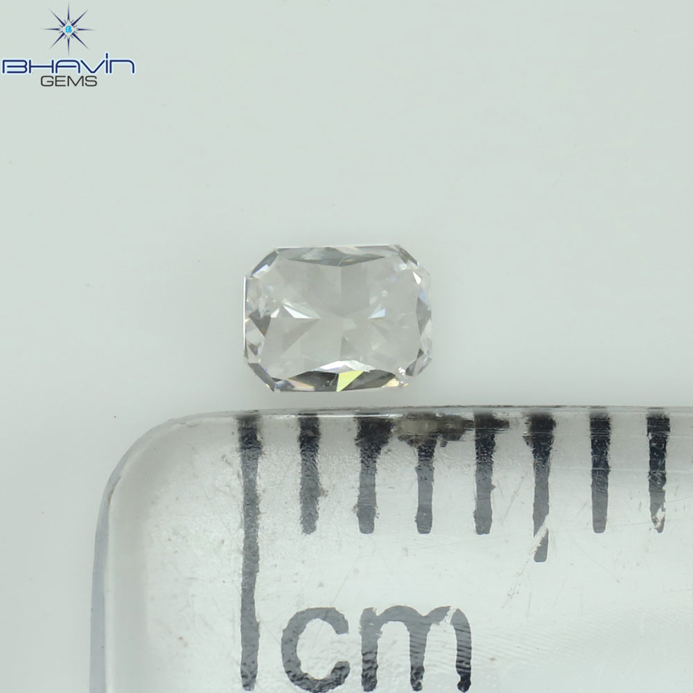 0.14 CT Radiant Shape Natural Diamond Pink Color SI1 Clarity (3.27 MM)