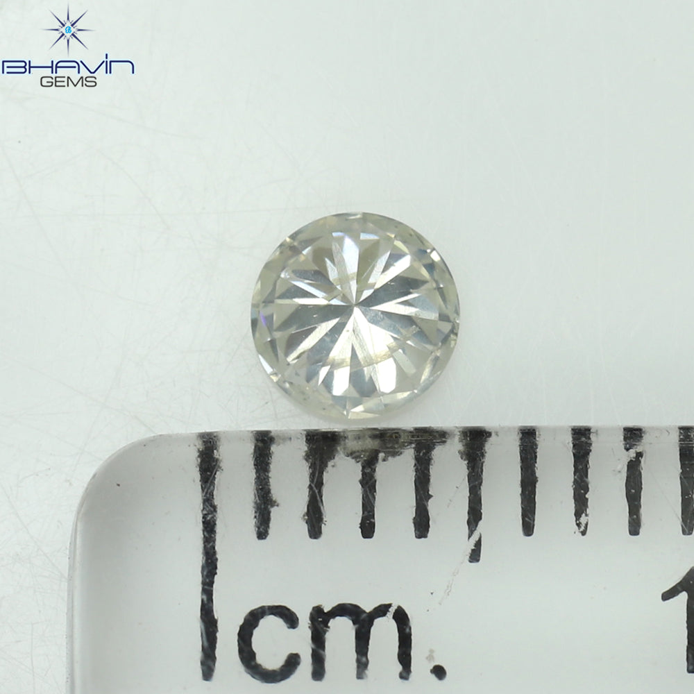 0.21 CT Round Shape Natural Loose Diamond White Color I1 Clarity (3.97 MM)
