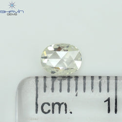 0.21 CT Oval Shape Natural Diamond White Color I2 Clarity (4.57 MM)