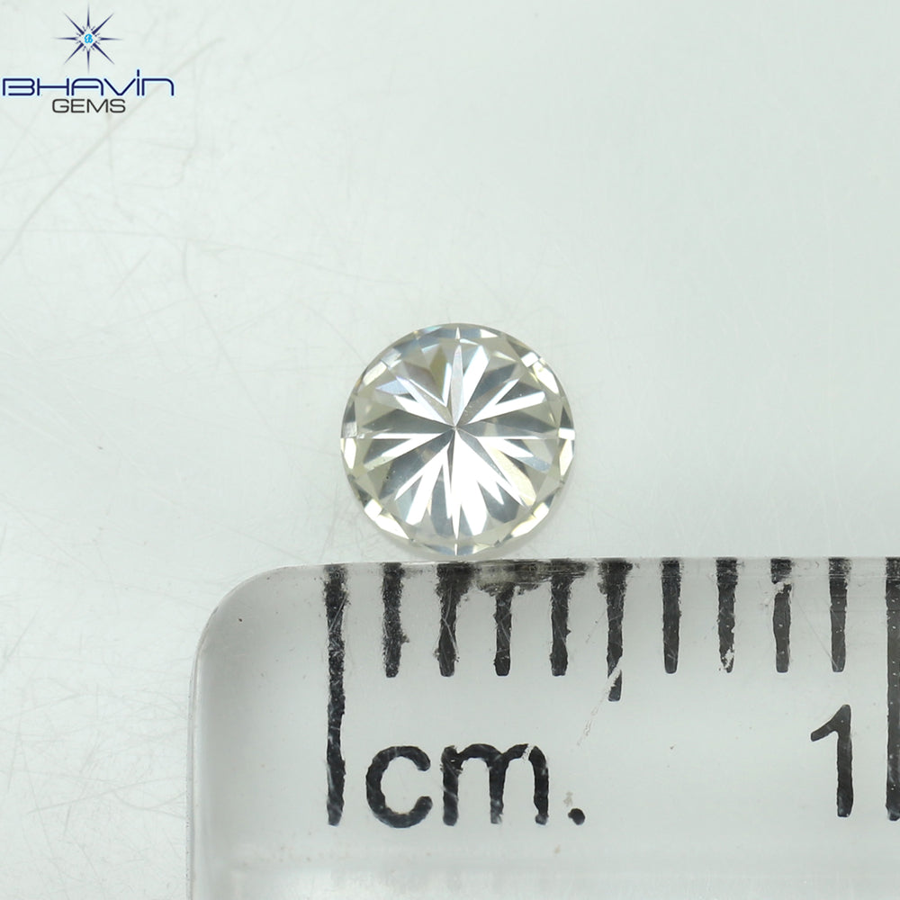 0.30 CT Round Shape Natural Loose Diamond White Color VS2 Clarity (4.22 MM)